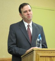 Representative Pat Garofalo accepts 2011 Charter School Champion Award